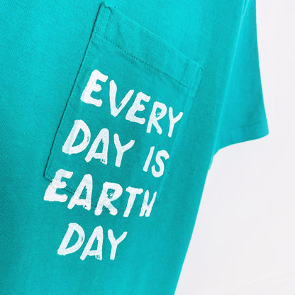 vintage 90s tt&co x earth activist pocket tee