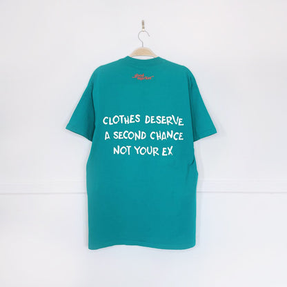vintage 90s tt&co x earth activist pocket tee