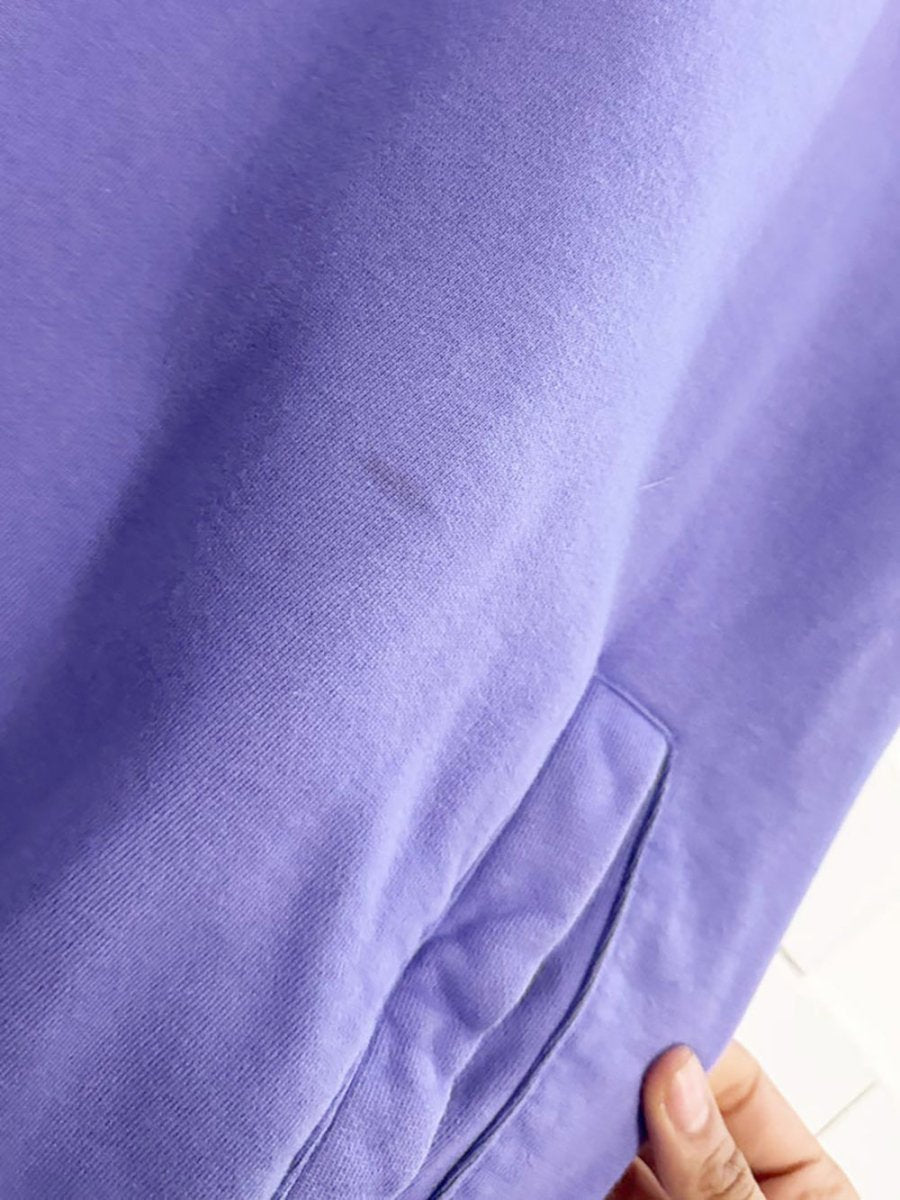 teddy fresh pastel color block hoodie sweatshirt - good market thrift store