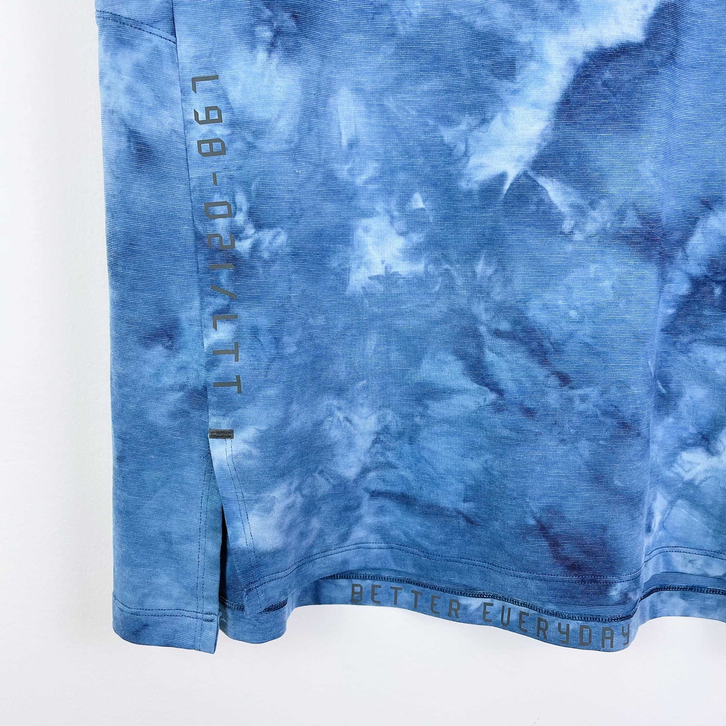 lululemon 2021 always agile tie dye tee