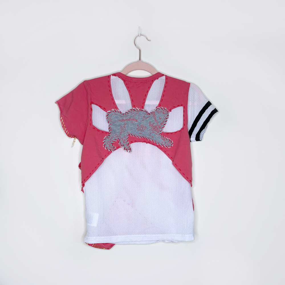 nwt deadstock parasuco denim cult mesh tee