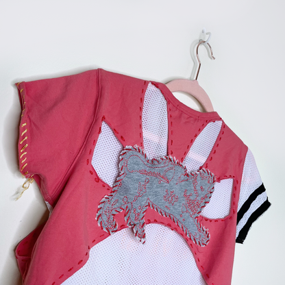 nwt deadstock parasuco denim cult mesh tee