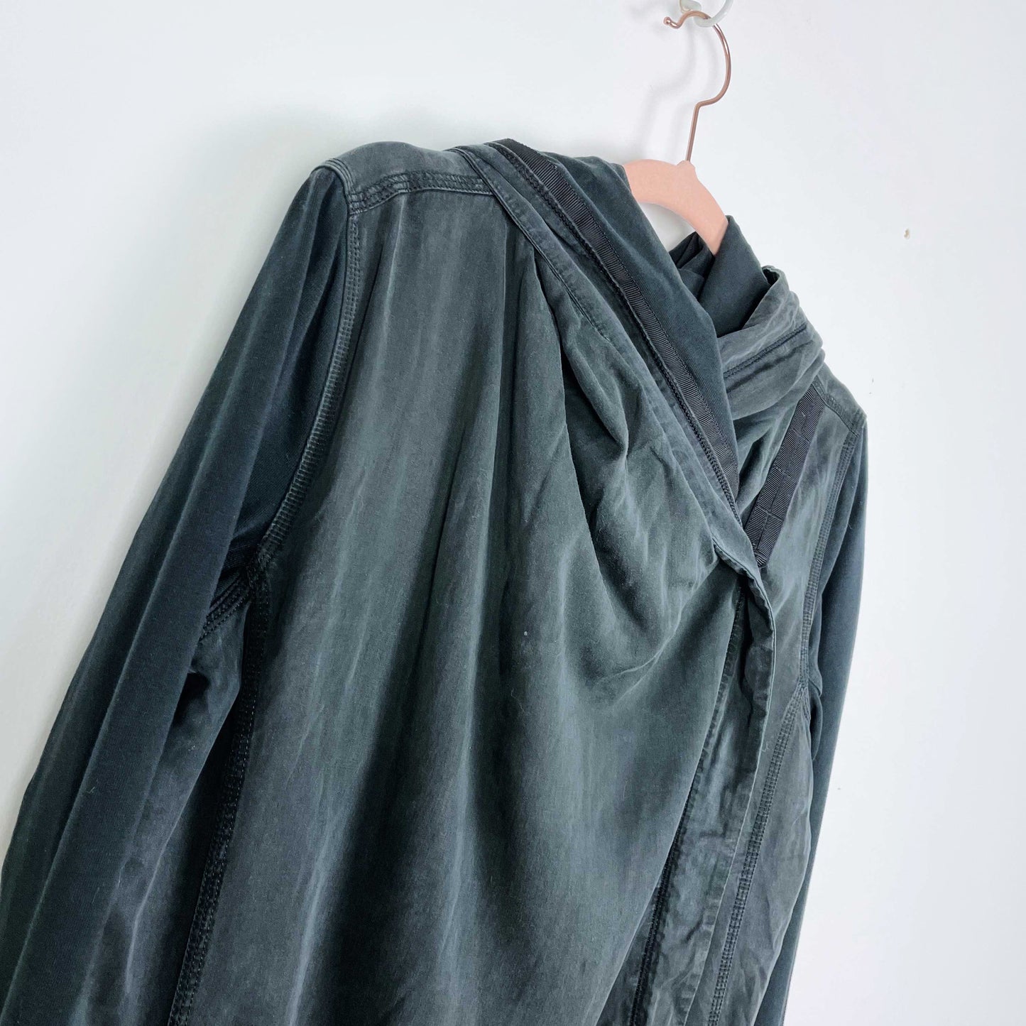 lululemon tencel blissed out wrap jacket - size 8