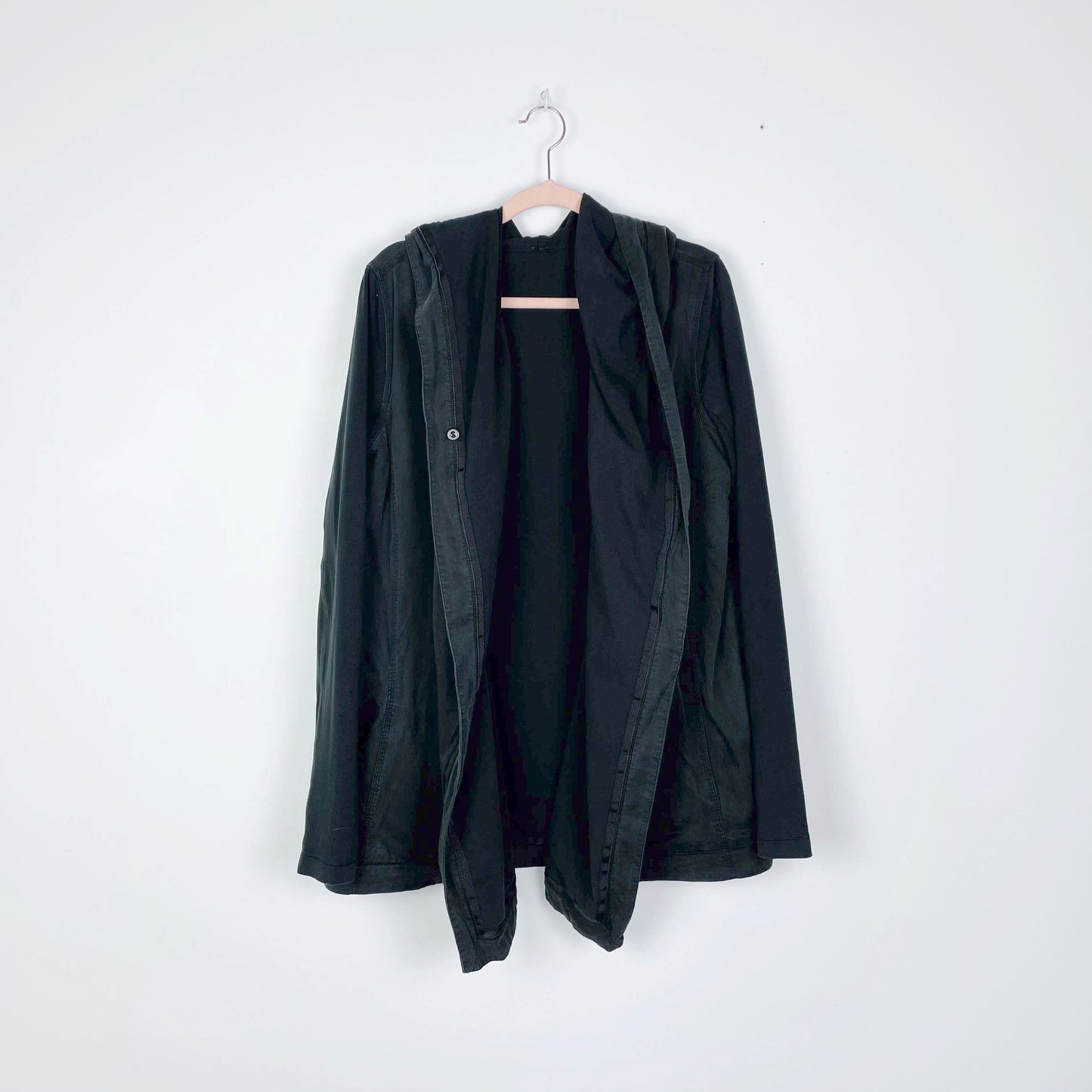 lululemon tencel blissed out wrap jacket - size 8