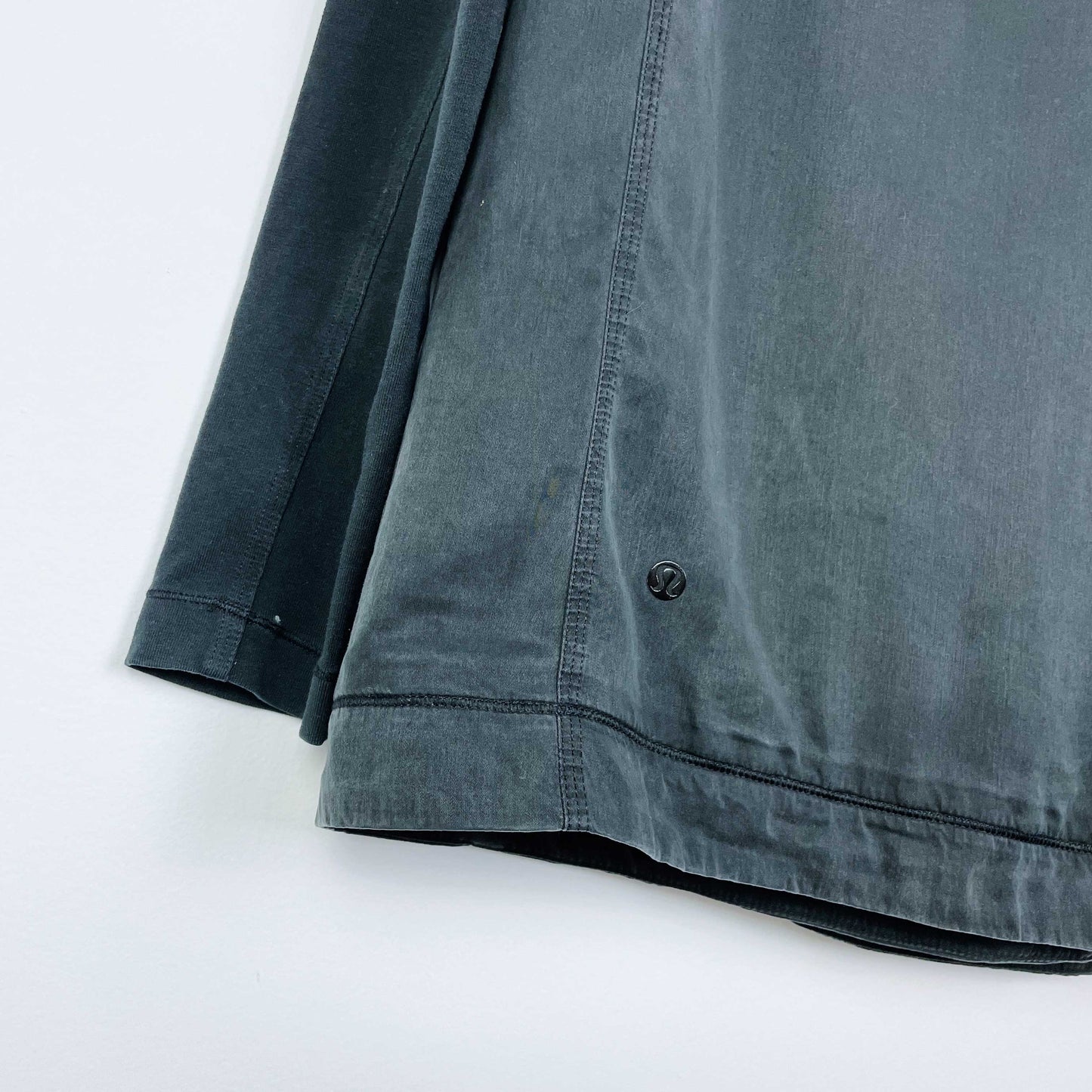 lululemon tencel blissed out wrap jacket - size 8