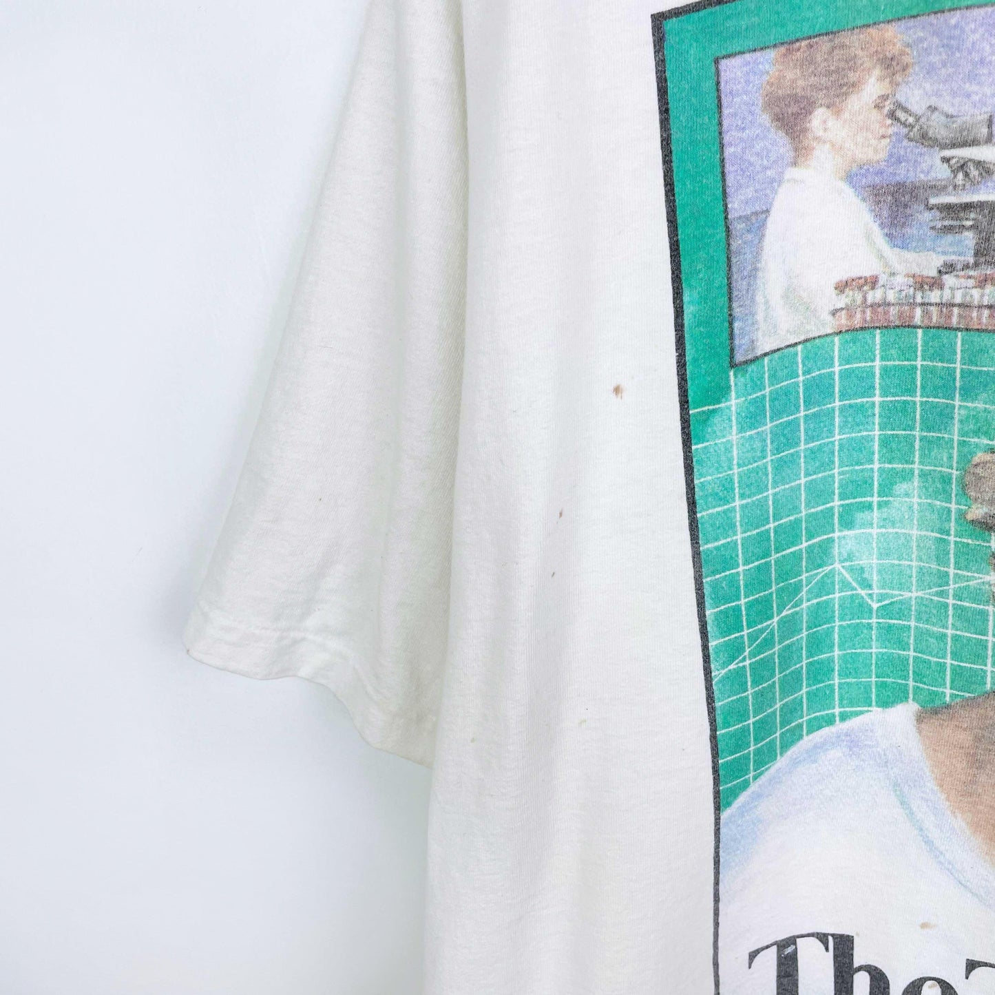 vintage 80s terry fox run graphic tee