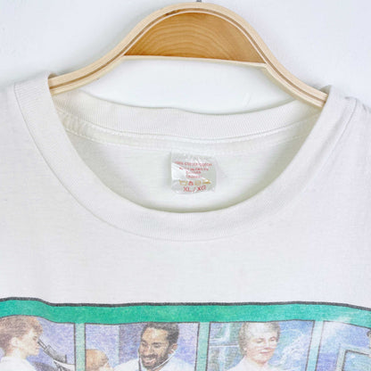 vintage 80s terry fox run graphic tee
