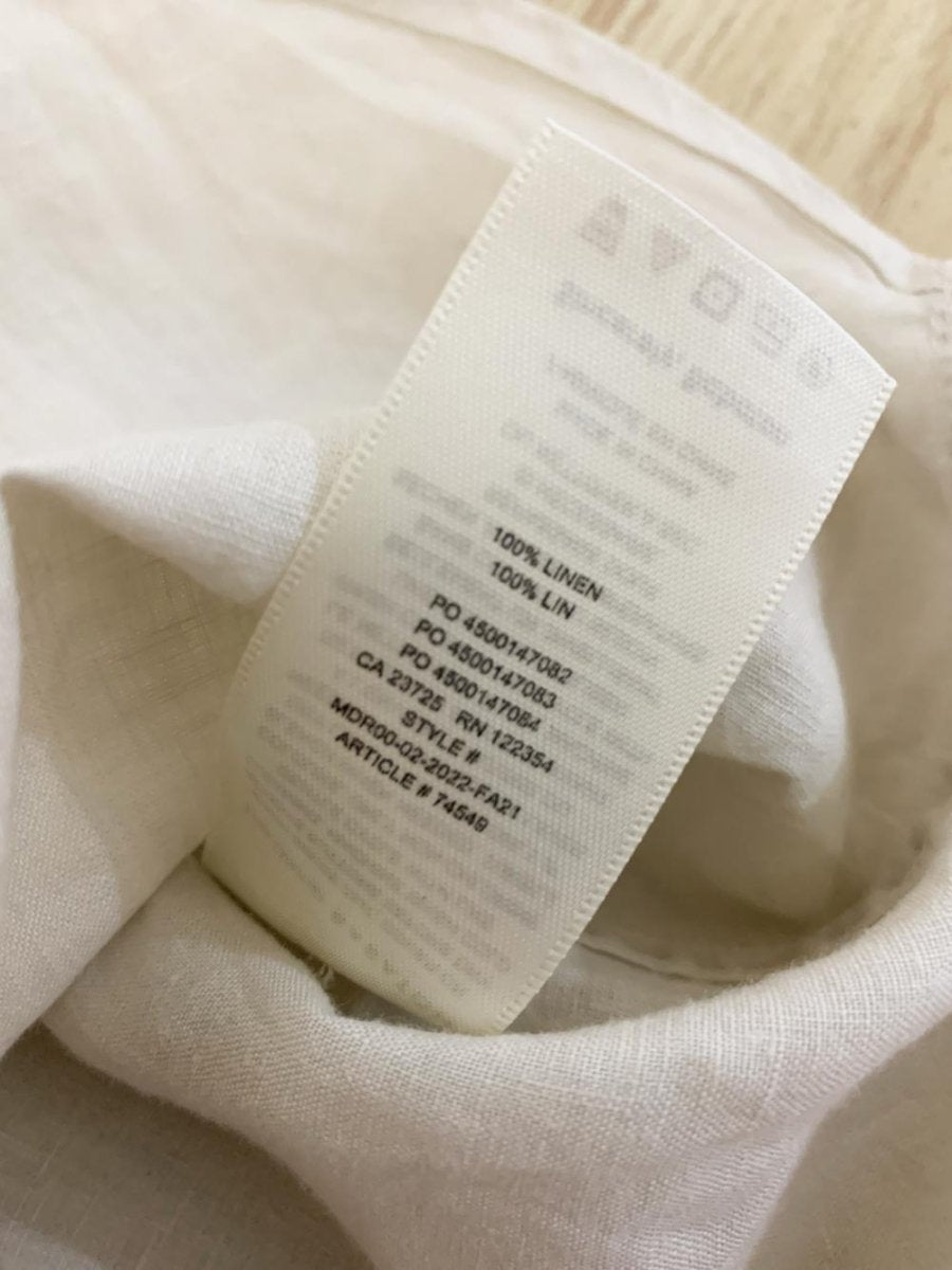 the group babaton 2026 100% linen full button utility shirt | aritzia - good market thrift store