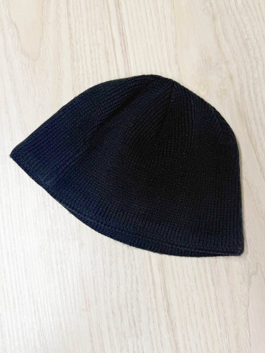 the north face fleece lined knit beanie - good market thrift store