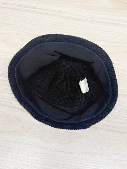 the north face fleece lined knit beanie - good market thrift store