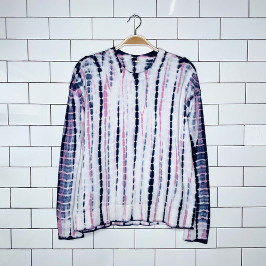 lululemon 2022 tie dye crewneck with cashmere - size medium