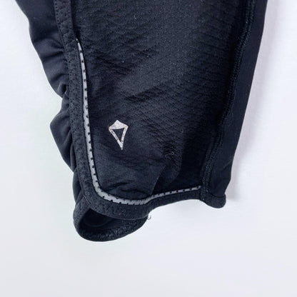 ivivva black cropped tights - size 12