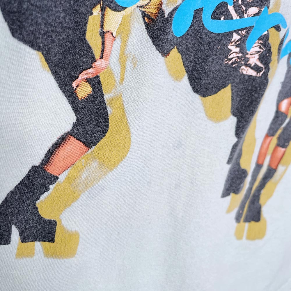 tlc no scrubs reprint crop tee