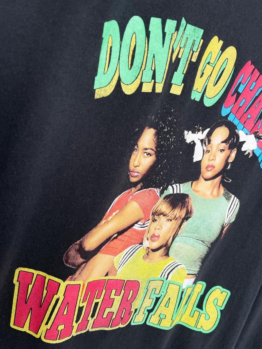 tlc x old navy don't go chasing waterfalls graphic tee - good market thrift store