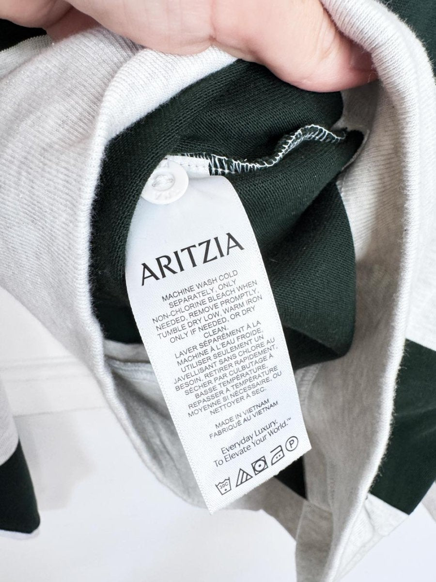 tna 2026 mighty cotton lomu striped rugby polo shirt | aritzia - good market thrift store