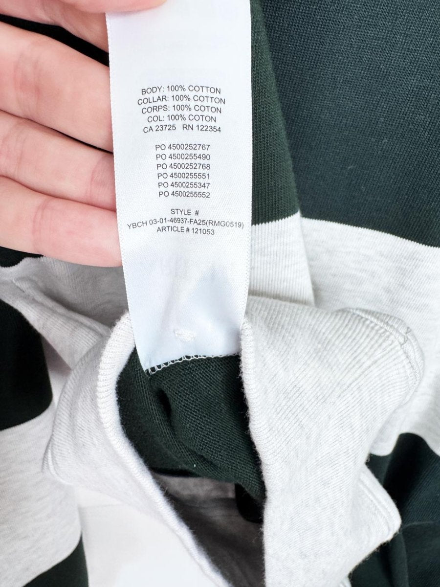 tna 2026 mighty cotton lomu striped rugby polo shirt | aritzia - good market thrift store