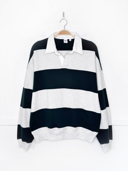 tna 2026 mighty cotton lomu striped rugby polo shirt | aritzia - good market thrift store