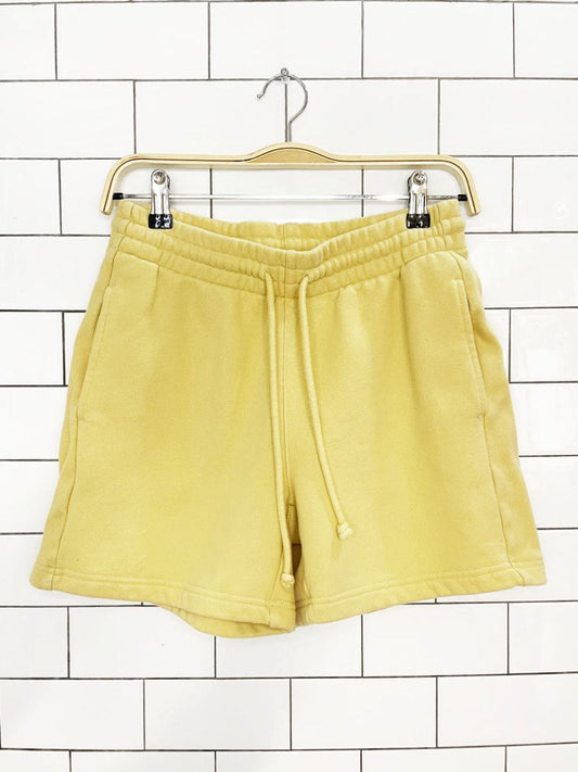 tna cozy boyfriend sweatpant lounge short | aritzia - good market thrift store