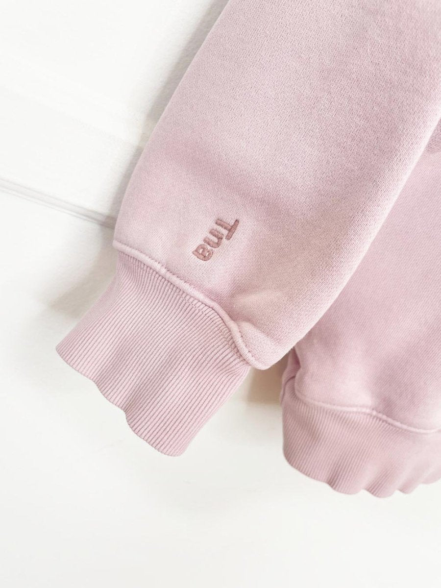 tna cozy mega fleece 1/4 zip sweatshirt | aritzia - good market thrift store