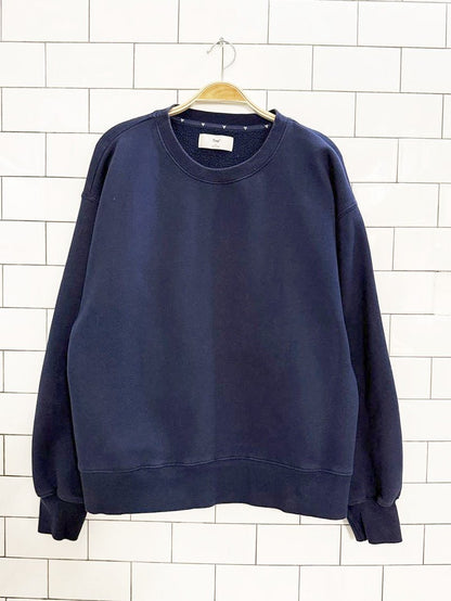 tna oversized cozy crewneck sweatshirt | aritzia - good market thrift store