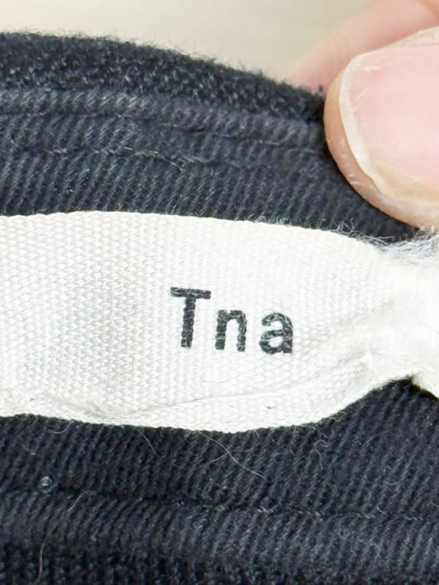 tna shortstop embroidered logo baseball cap | aritzia - good market thrift store