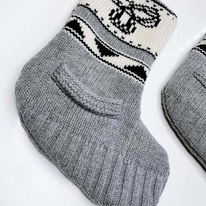 handmade tna sweater knit stocking