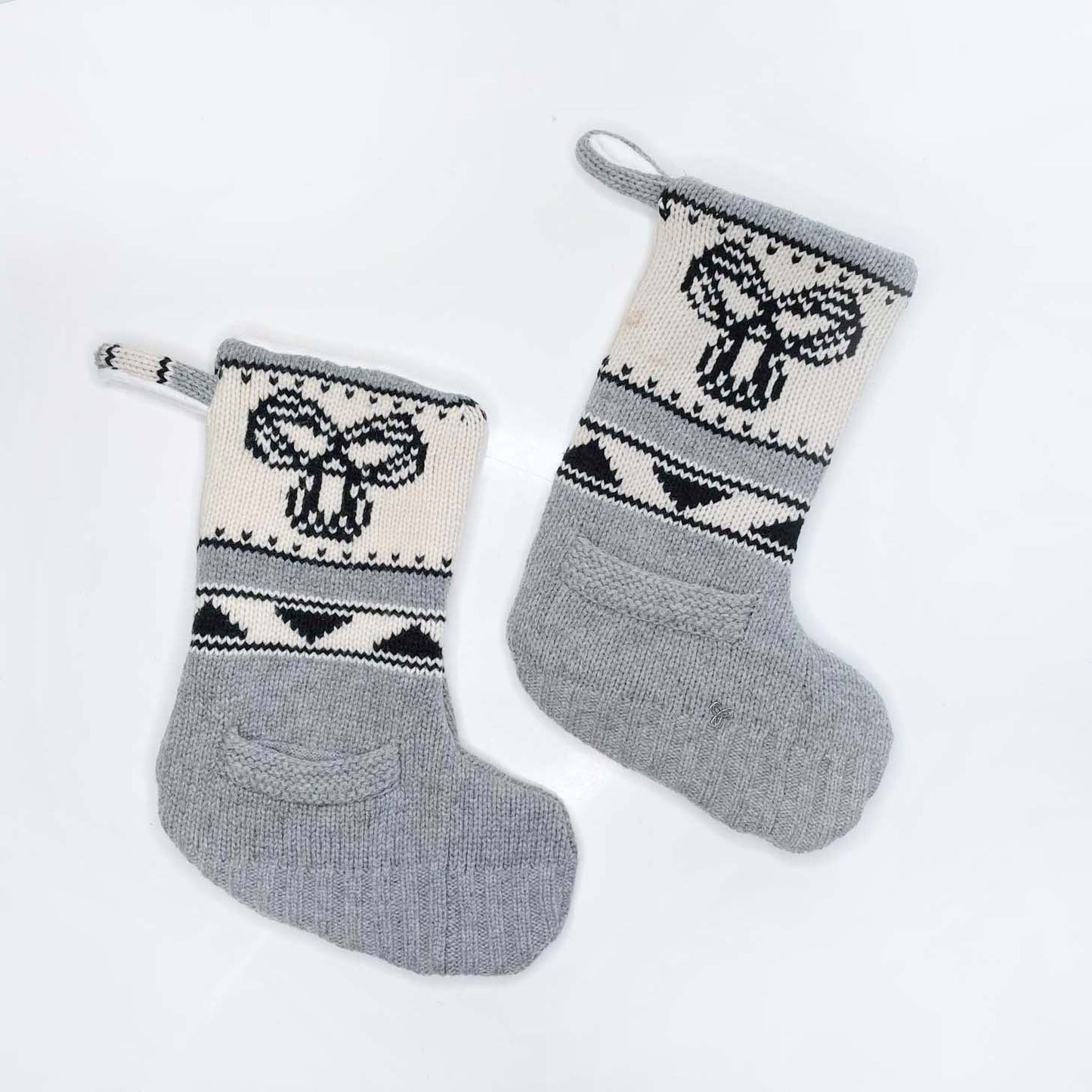 handmade tna sweater knit stocking