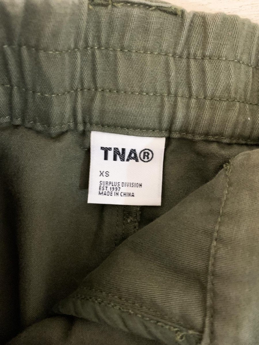 tna surplus organic cotton belted utlity shorts | aritzia - good market thrift store