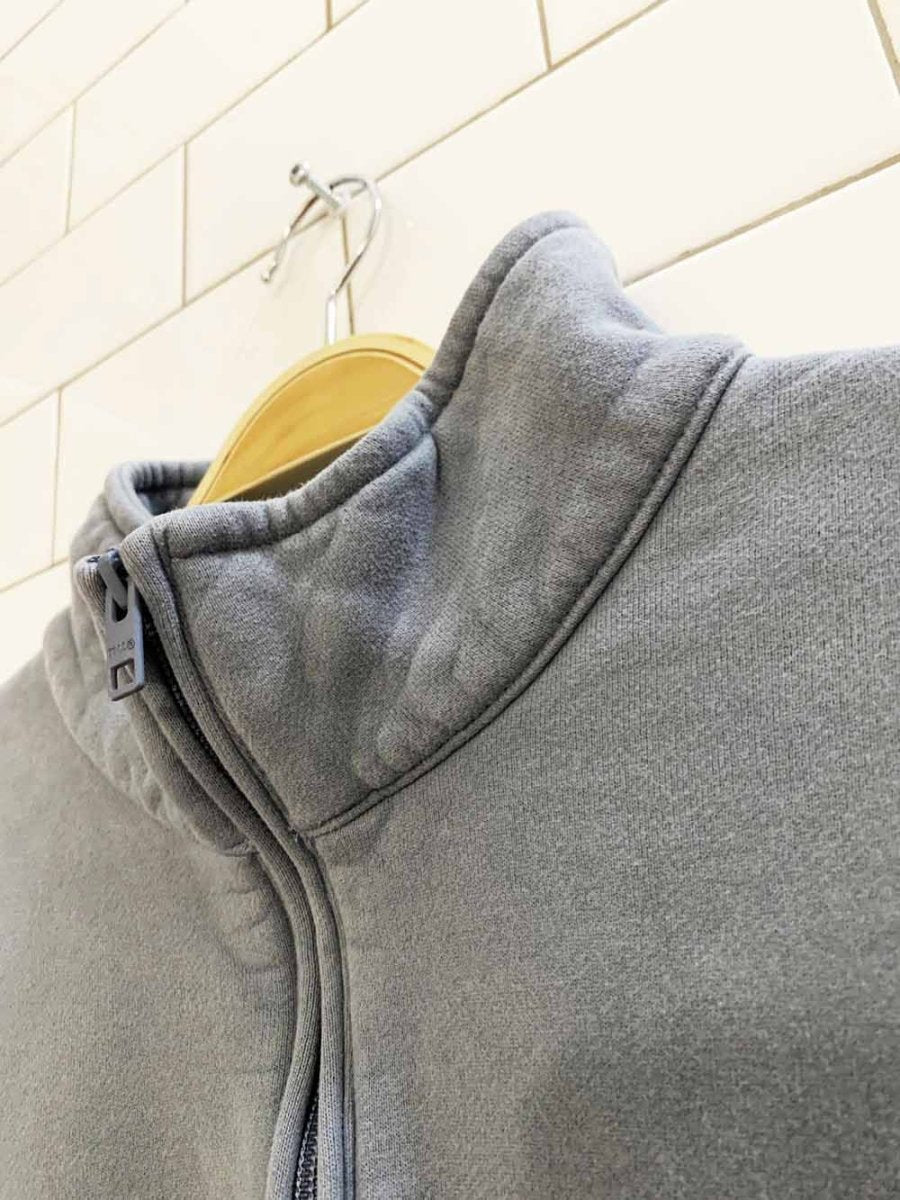 tna sweatfleece cozy fleece boyfriend fit half zip sweatshirt | aritzia - good market thrift store