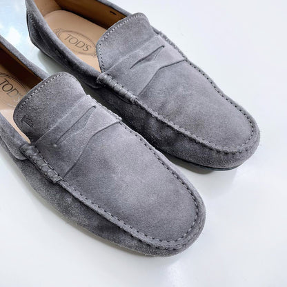 tod's gommino suede driving loafer