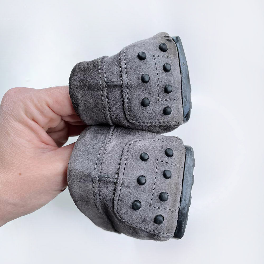 tod's gommino suede driving loafer