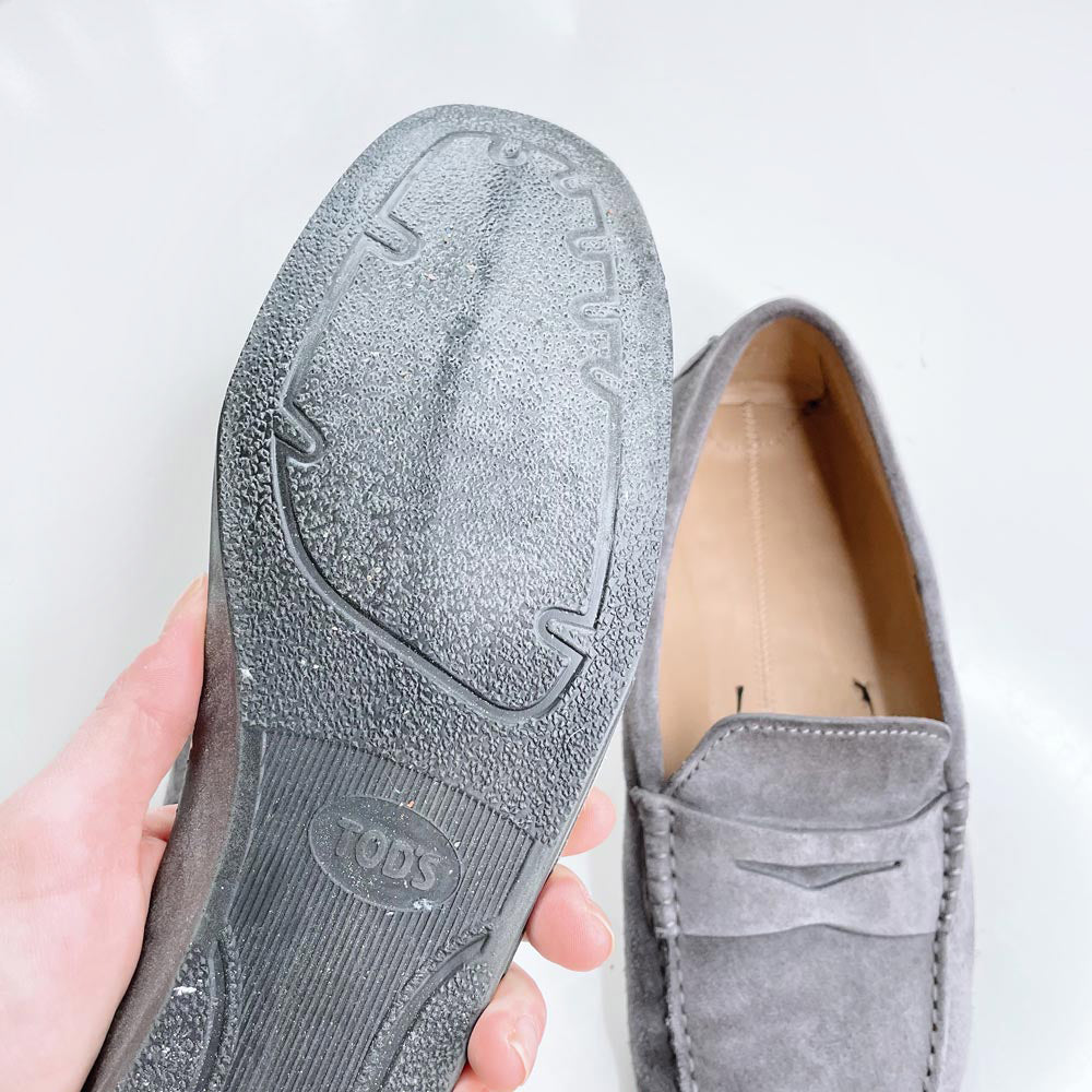 tod's gommino suede driving loafer