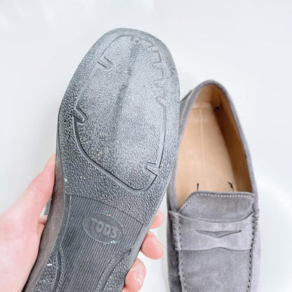 tod's gommino suede driving loafer