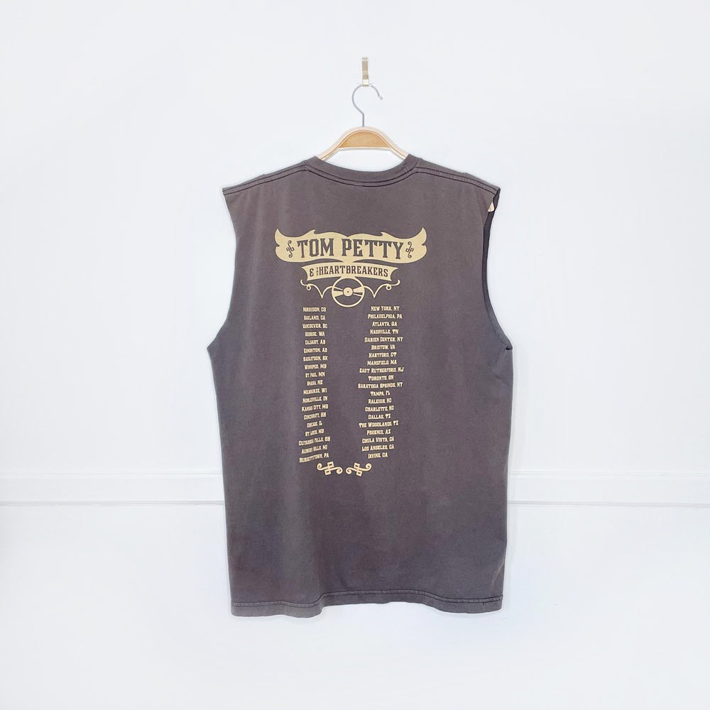 vintage tom petty and the heartbreakers x aa us tour sleeve less tee