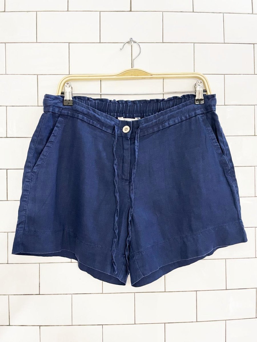 tommy bahama 100% linen drawstring relaxed short - good market thrift store