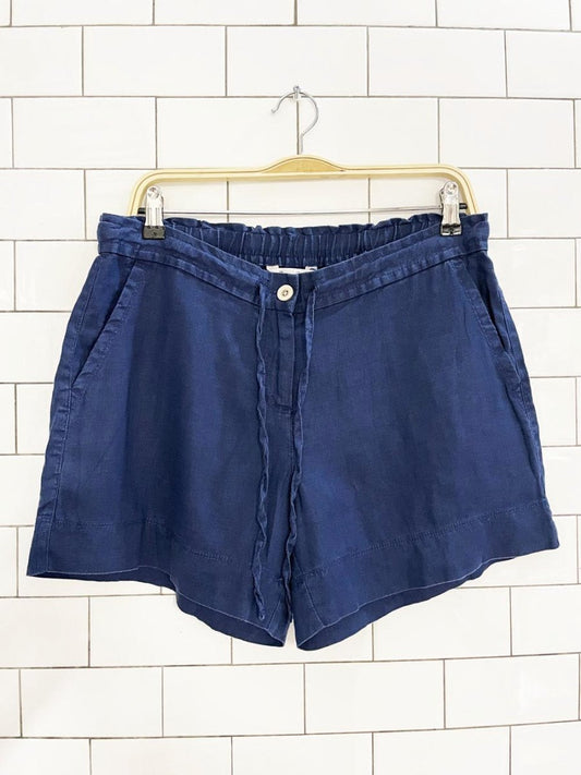 tommy bahama 100% linen drawstring relaxed short - good market thrift store