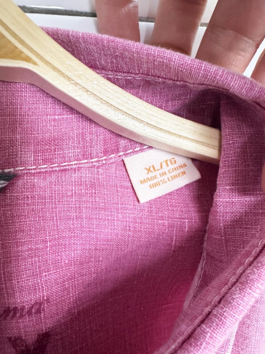 tommy bahama 100% linen full button shirt | relax - good market thrift store