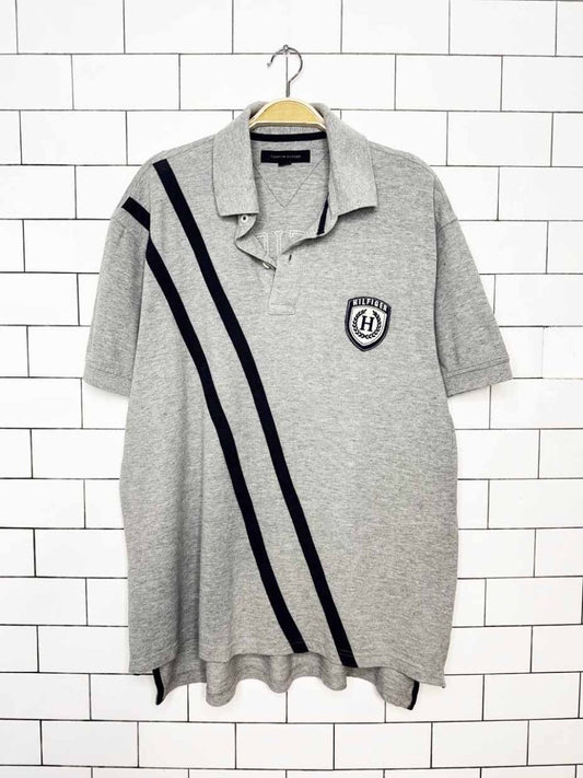 tommy hilfiger crest jersey pique polo - good market thrift store