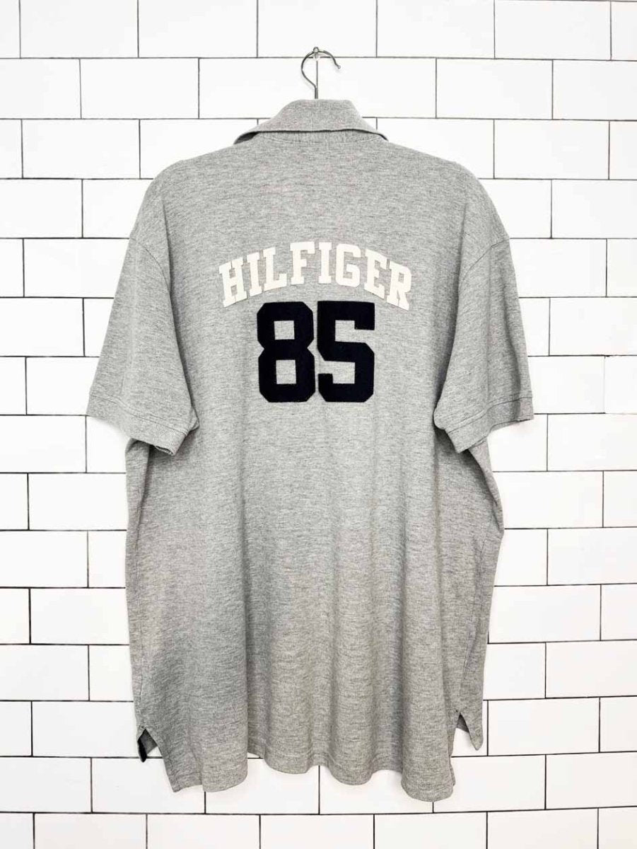 tommy hilfiger crest jersey pique polo - good market thrift store