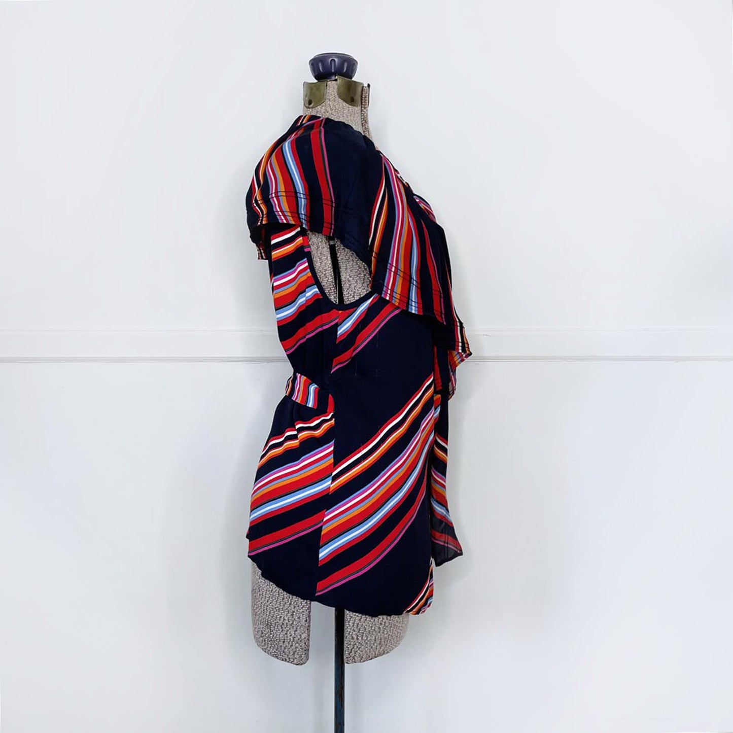 tory burch adelia silk ruffle wrap blouse