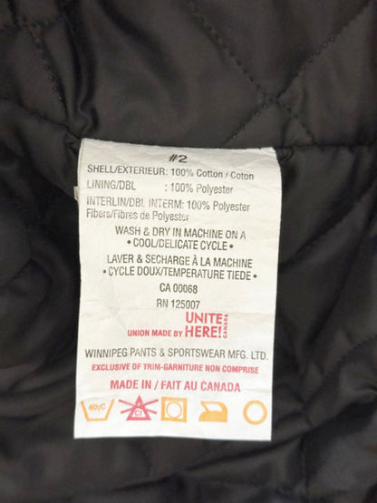 tough duck canvas hooded workwear jacket | made in Canada - good market thrift store