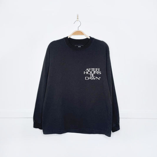 the weekend after hours til dawn tour long sleeve tee