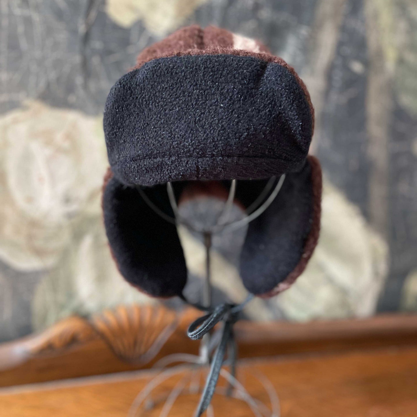 reworked fleece trapper hats - OS