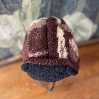 reworked fleece trapper hats - OS