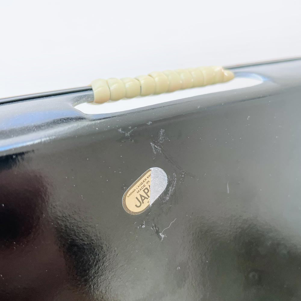 x3 vintage 80s nesting holiday trays