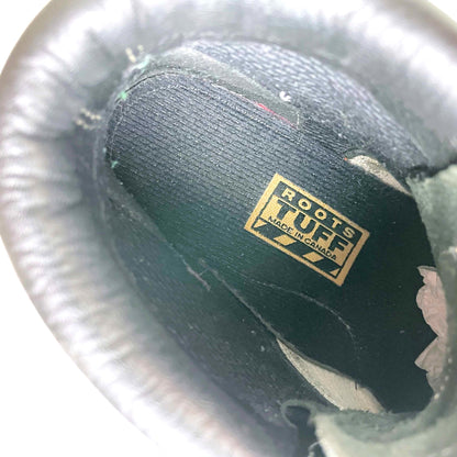 vintage 90s roots tuff leather hiking boots - size 6