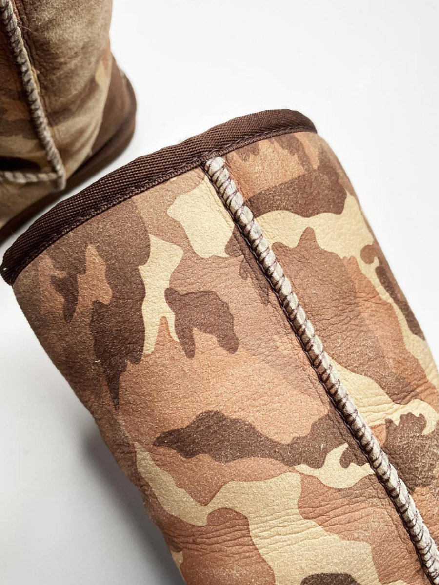 ugg camo class short sheepskin boots - good market thrift store