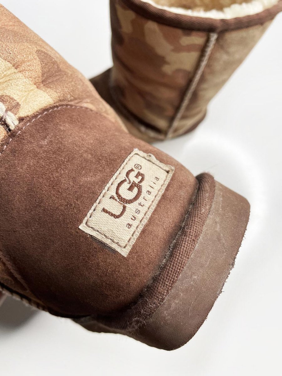 ugg camo class short sheepskin boots - good market thrift store