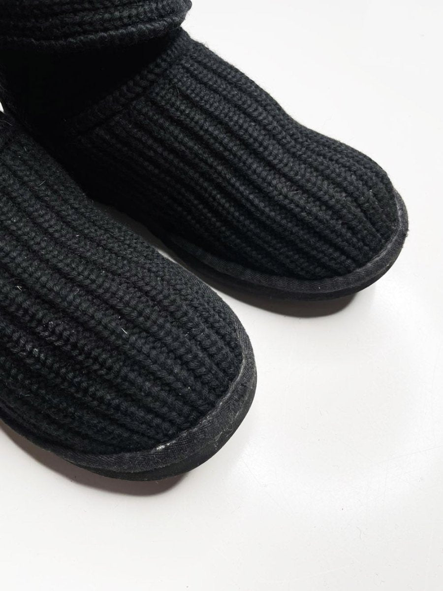 ugg classic cardy knit wool boots - good market thrift store