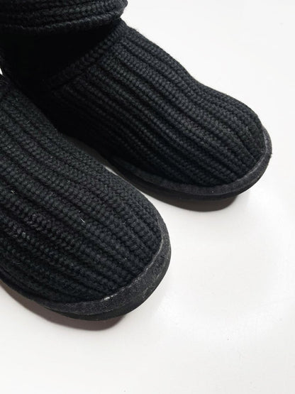 ugg classic cardy knit wool boots - good market thrift store